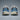 ASICS Gel-NYC Independence Blue GS back heel view showing GEL cushioning and rear design