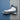 Nike Air Jordan 9 Cool Grey White Blue men’s sneaker side view split background
